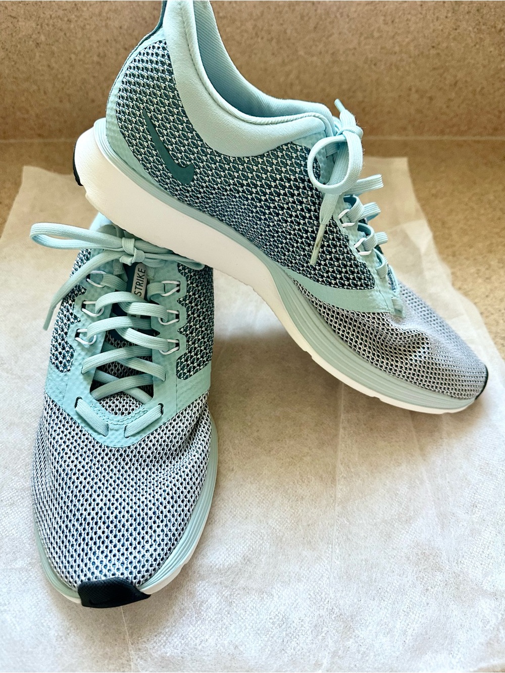 Nike Zoom Women's Light BlueAthletic Running Shoes
